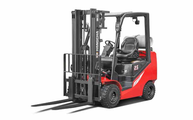Pneumatic Small Tire Compact Propane Forklift  5,000lbs